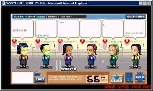 "SiSSYFiGHT 2000" de Eric Zimmerman